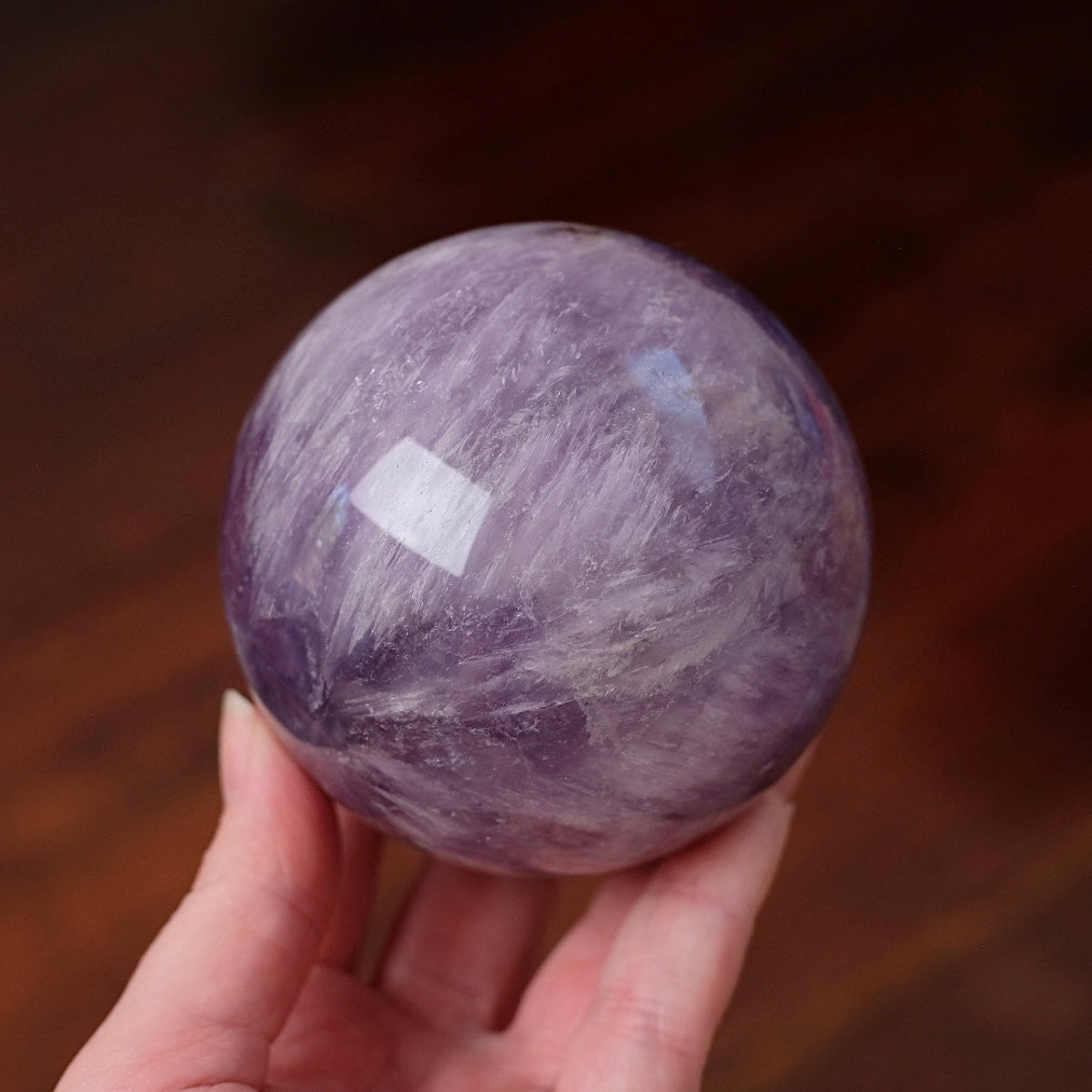 Large Amethyst Sphere | Amethyst Crystal Sphere