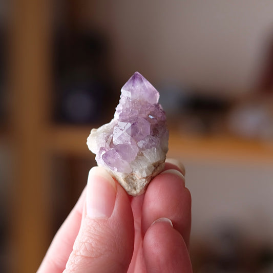 Spirit Quartz Cluster | Fairy Quartz Crystal Specimen