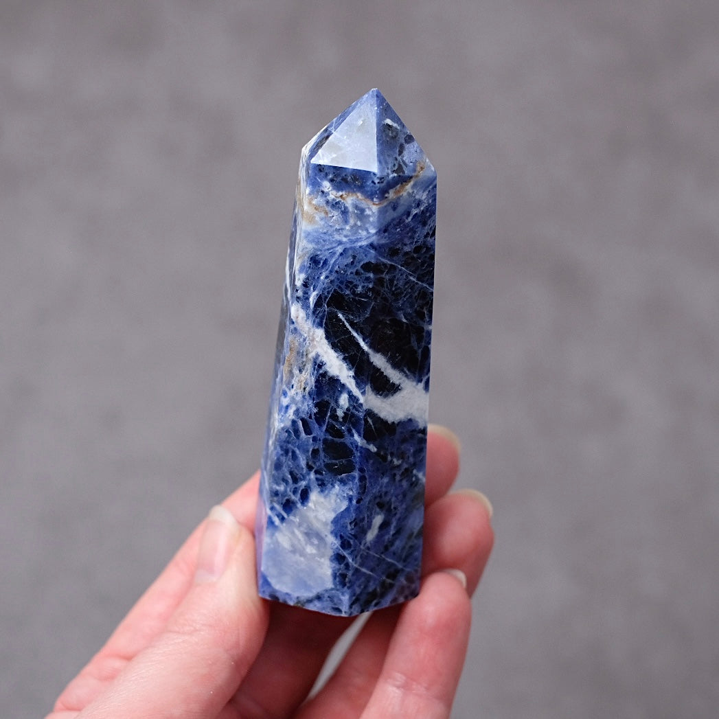 Sodalite Point | Blue Sodalite Crystal Tower