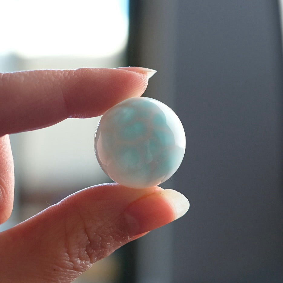 Larimar Crystal Sphere | High Grade Larimar Sphere