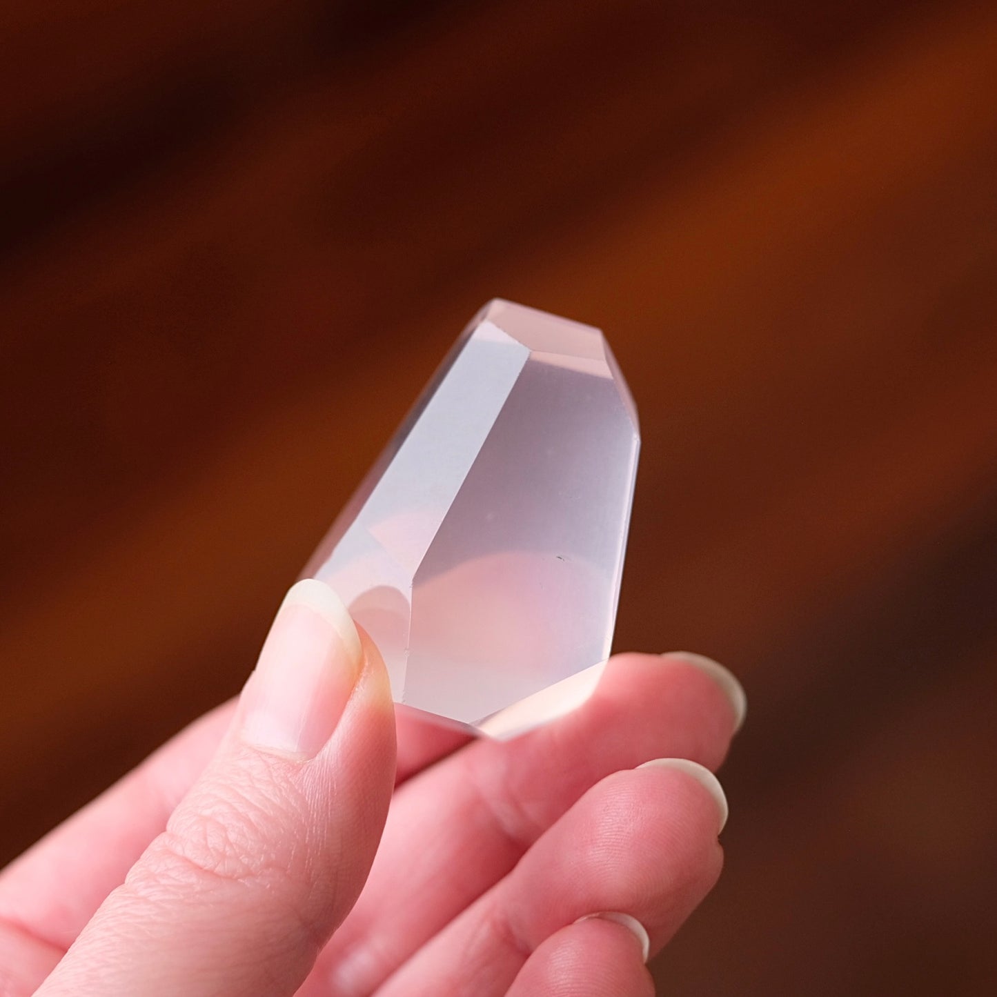 Mozambique Rose Quartz Freeform | Girasol Rose Quartz
