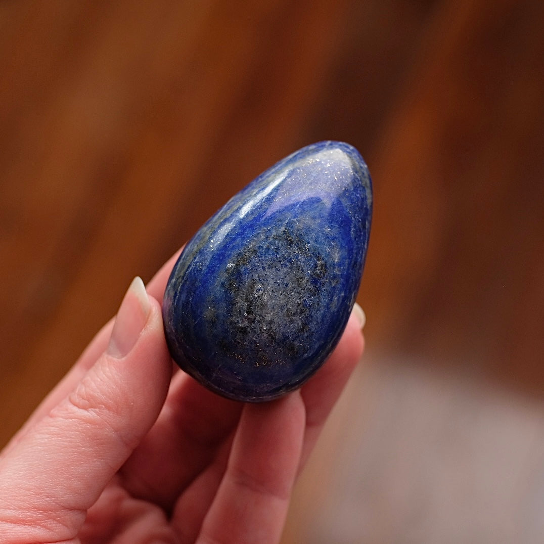 High Quality Lapis Lazuli Egg | Crystal Egg Carving