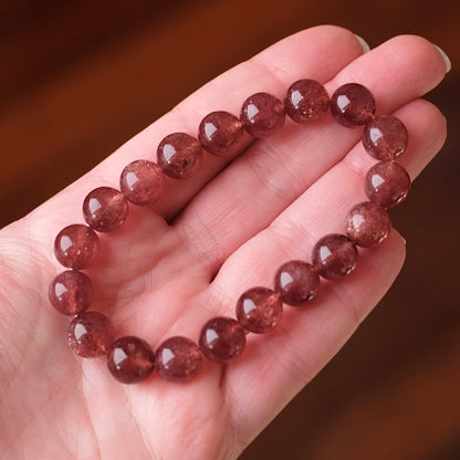 Tanzberry Quartz Bracelet | Crystal Stretch Bracelet