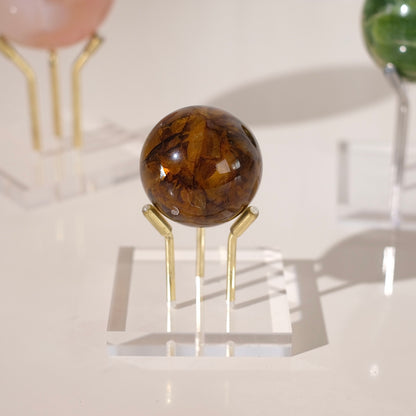 Acrylic Crystal Sphere Stand | Crystal Display Stand