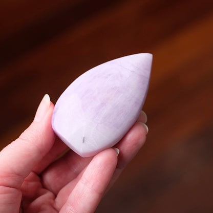 Flashy Kunzite Freeform | Polished Kunzite Flame