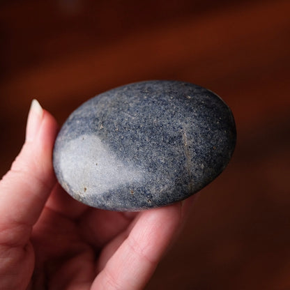 Lazulite Palm | Blue Lazulite Crystal Palmstone