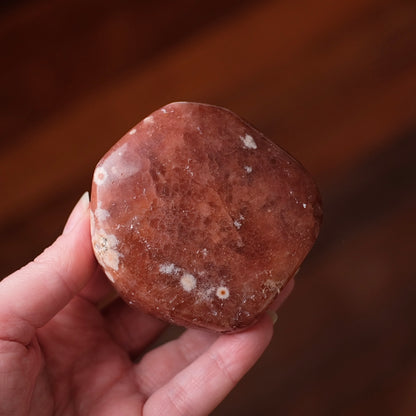 Raspberry Pink Amethyst | Polished Pink Amethyst Crystal Freeform 2