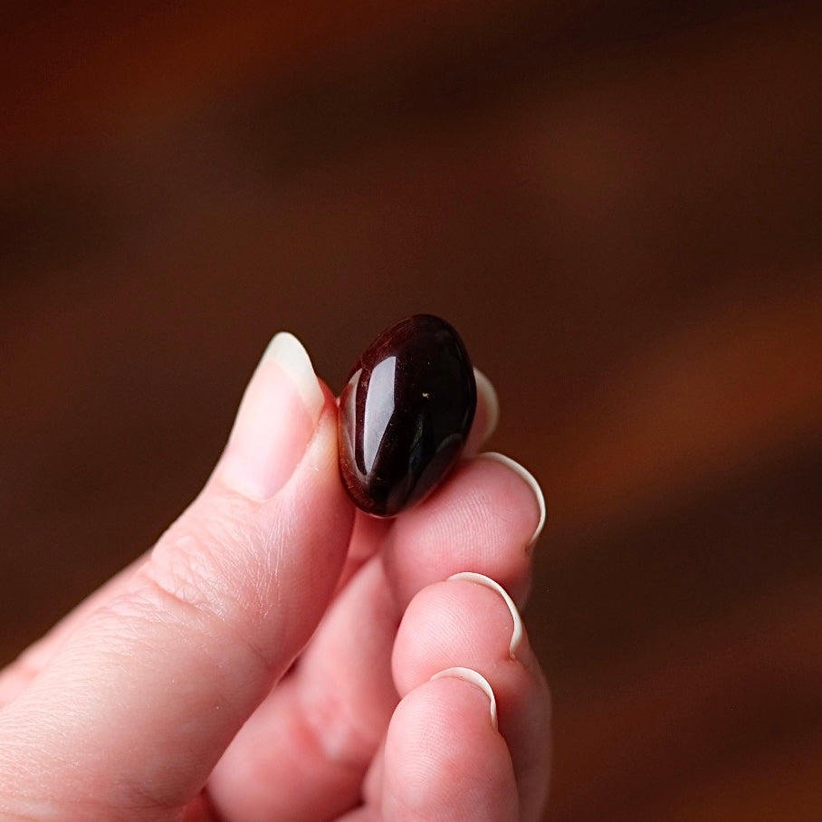 Red Tigers Eye Heart | Mini Tiger Eye Crystal Heart