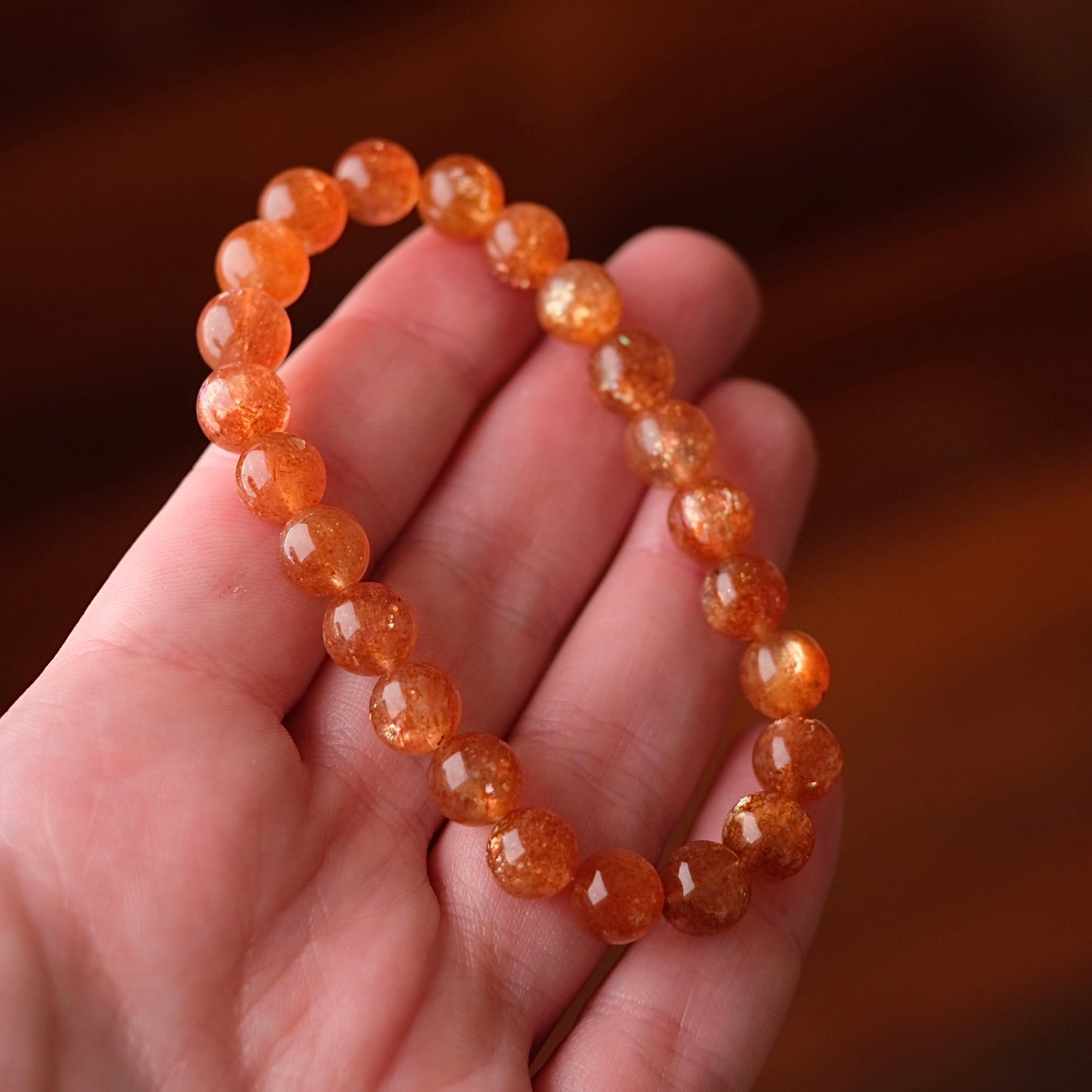 AAA Arusha Sunstone Bracelet | Sunstone Crystal Bracelet