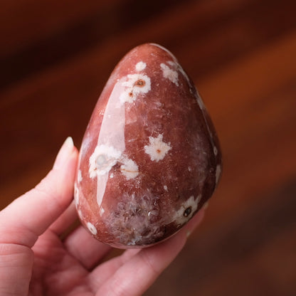 Raspberry Pink Amethyst | Polished Pink Amethyst Crystal Freeform 13