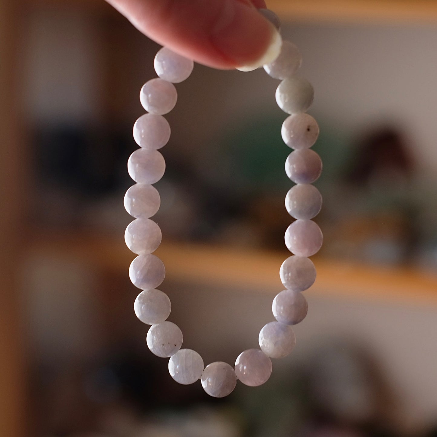 Blue Grey Sapphire Bracelet | Natural Sapphire Crystal Bracelet