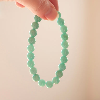 Amazonite Bracelet | Amazonite Crystal Stretch Bracelet