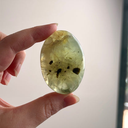 Prehnite Palm | Prehnite Crystal Palm