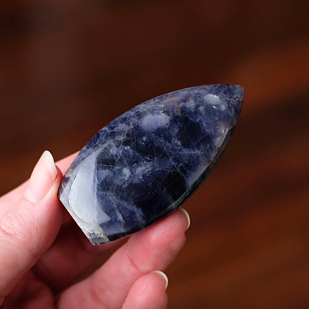 Iolite & Sunstone Freeform | Blood Iolite Crystal Freeform