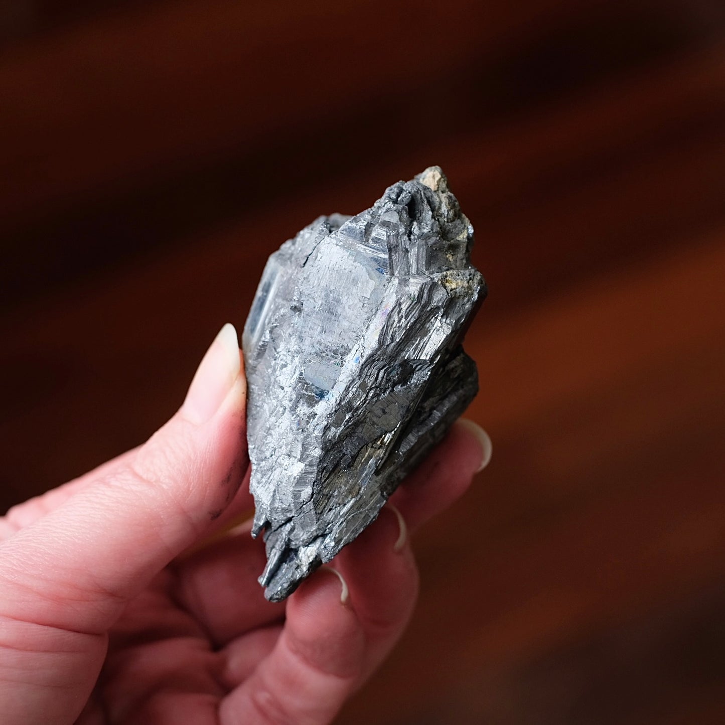 Stibnite Crystal Specimen | Raw Antimonite