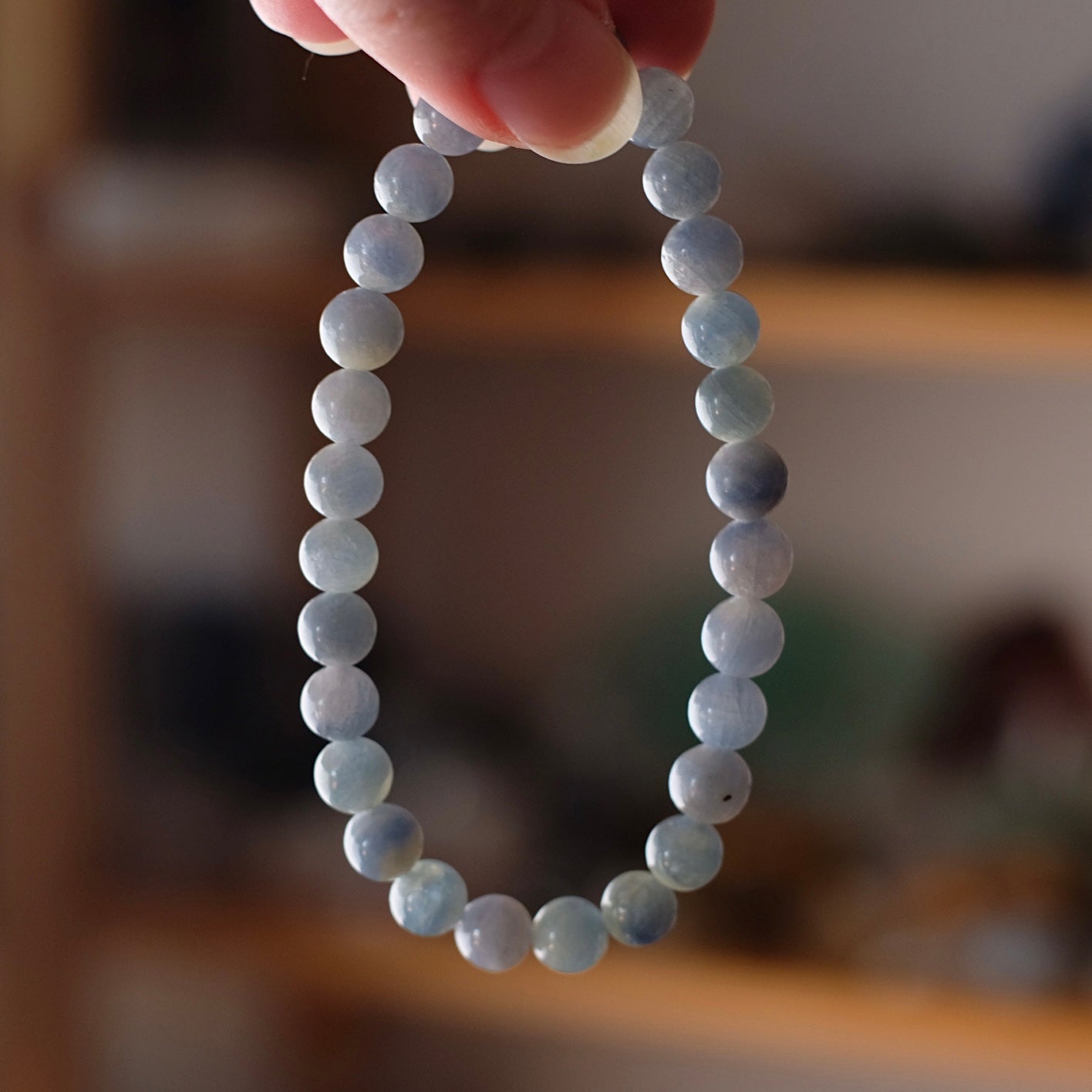 Blue Sapphire Bracelet | Natural Sapphire Crystal Bracelet