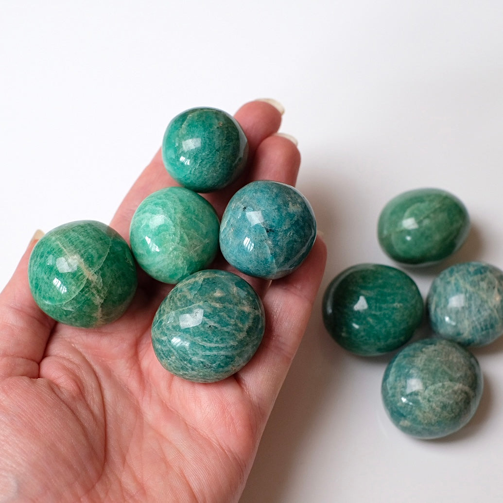 Amazonite Tumbles | Amazonite Tumbled Crystal