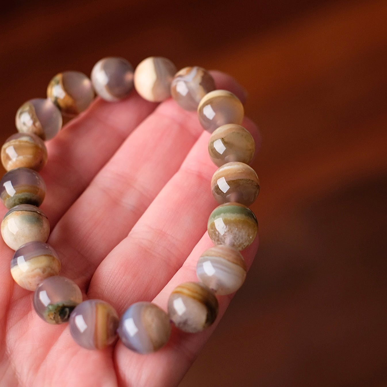 Agate Bracelet | Chunky Agate Crystal Bracelet