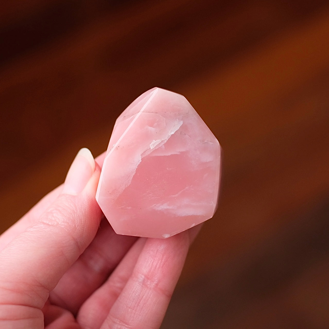 Rare Guava Quartz Freeform | Pink Quartz Crystal Freeform