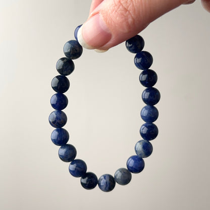 Sodalite Bracelet | Crystal Stretch Bracelet