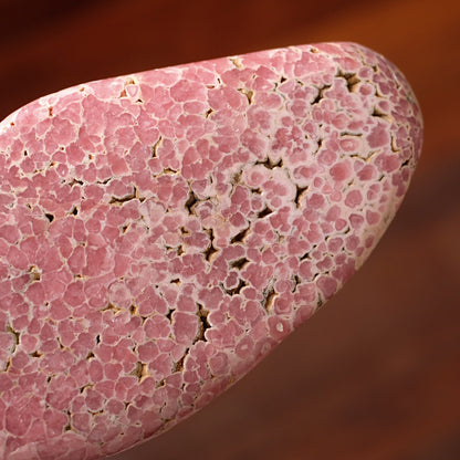 Rhodochrosite Freeform | Polished Rhodochrosite Crystal E
