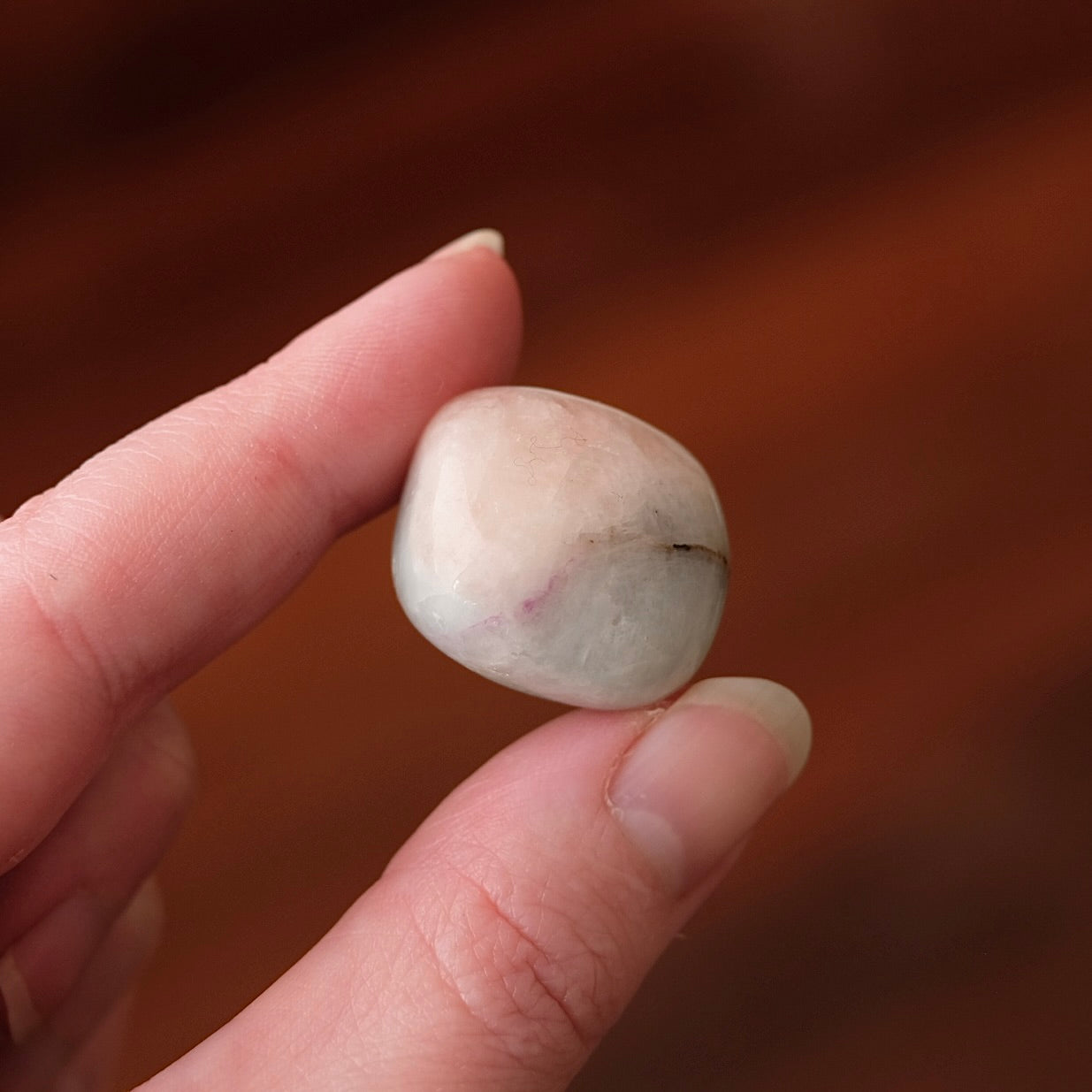 Bicolour Morganite & Aquamarine Tumble | Tumbled Crystal