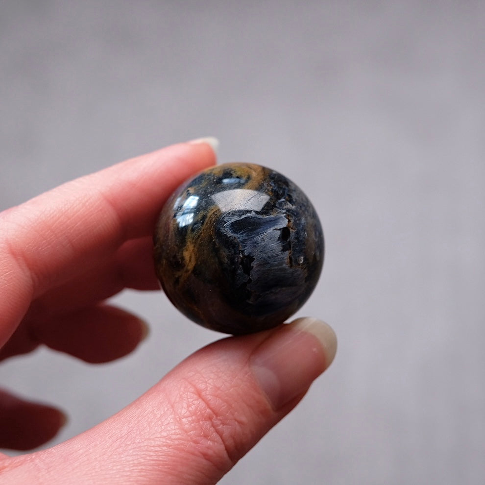 Pietersite Crystal Sphere | Rare Pietersite Sphere