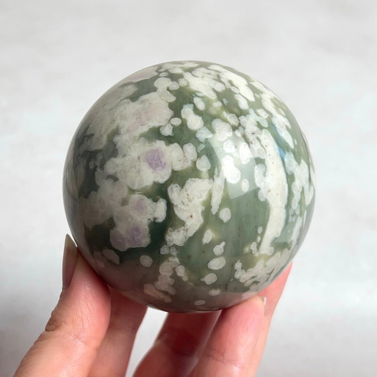 Peace Jade Sphere | Peace Jasper Crystal Sphere