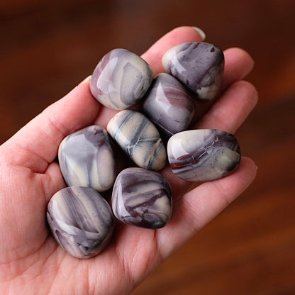Porcelain Jasper Tumbles | Rare Jasper Tumbled Crystal