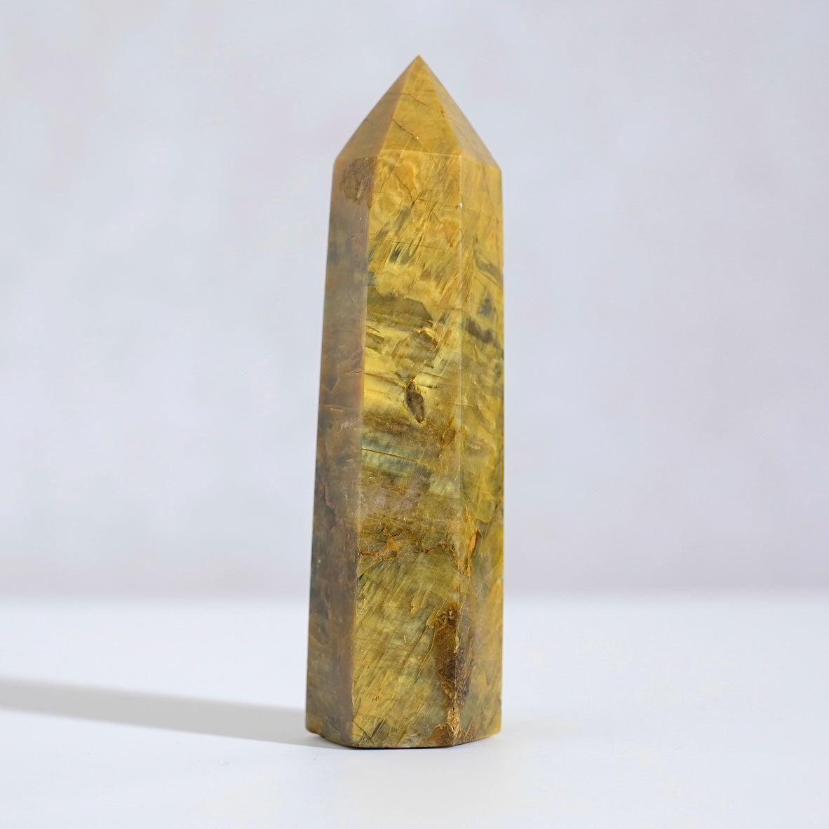 Rare Nellite Point | New Pietersite Crystal Tower