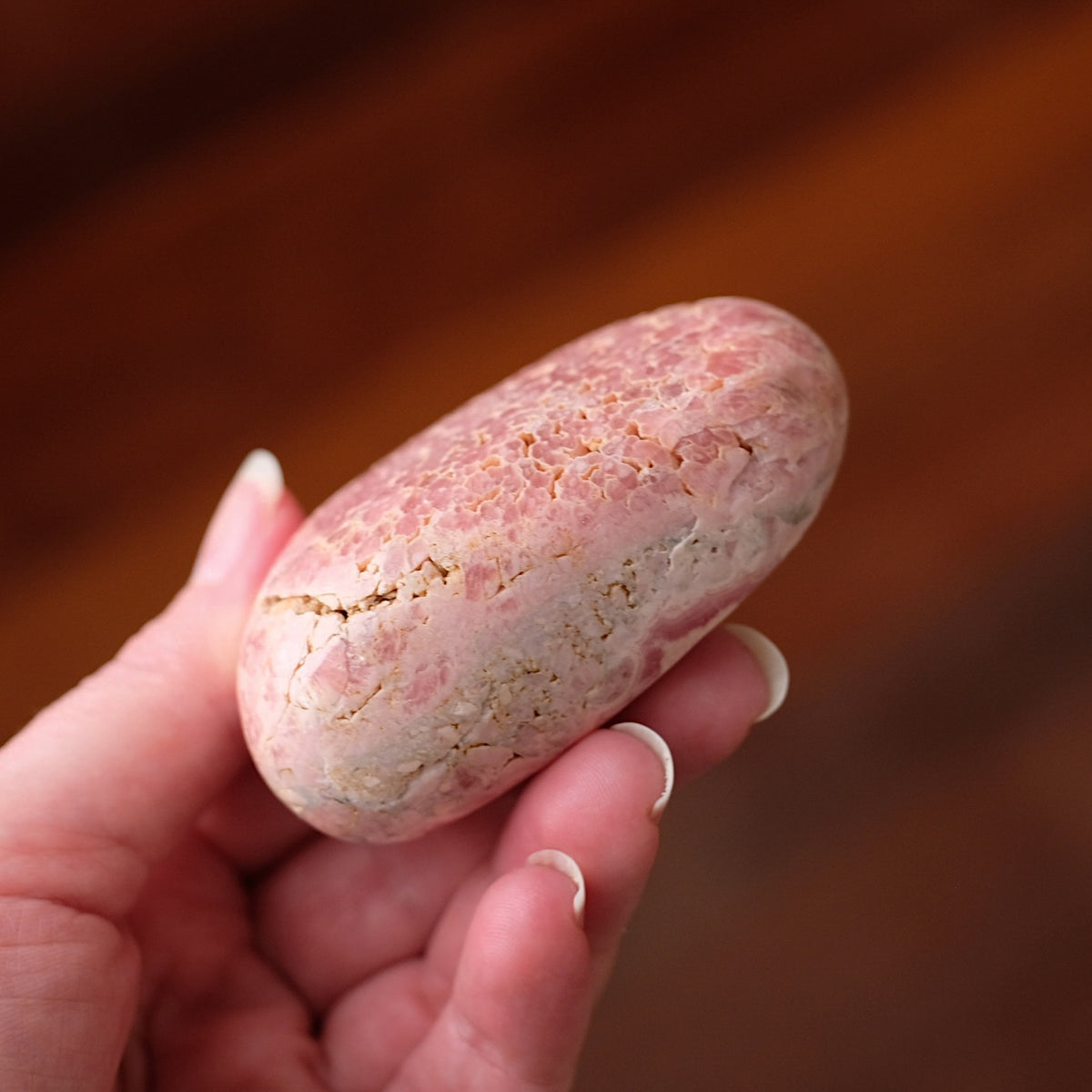 Rhodochrosite Freeform | Polished Rhodochrosite Crystal C