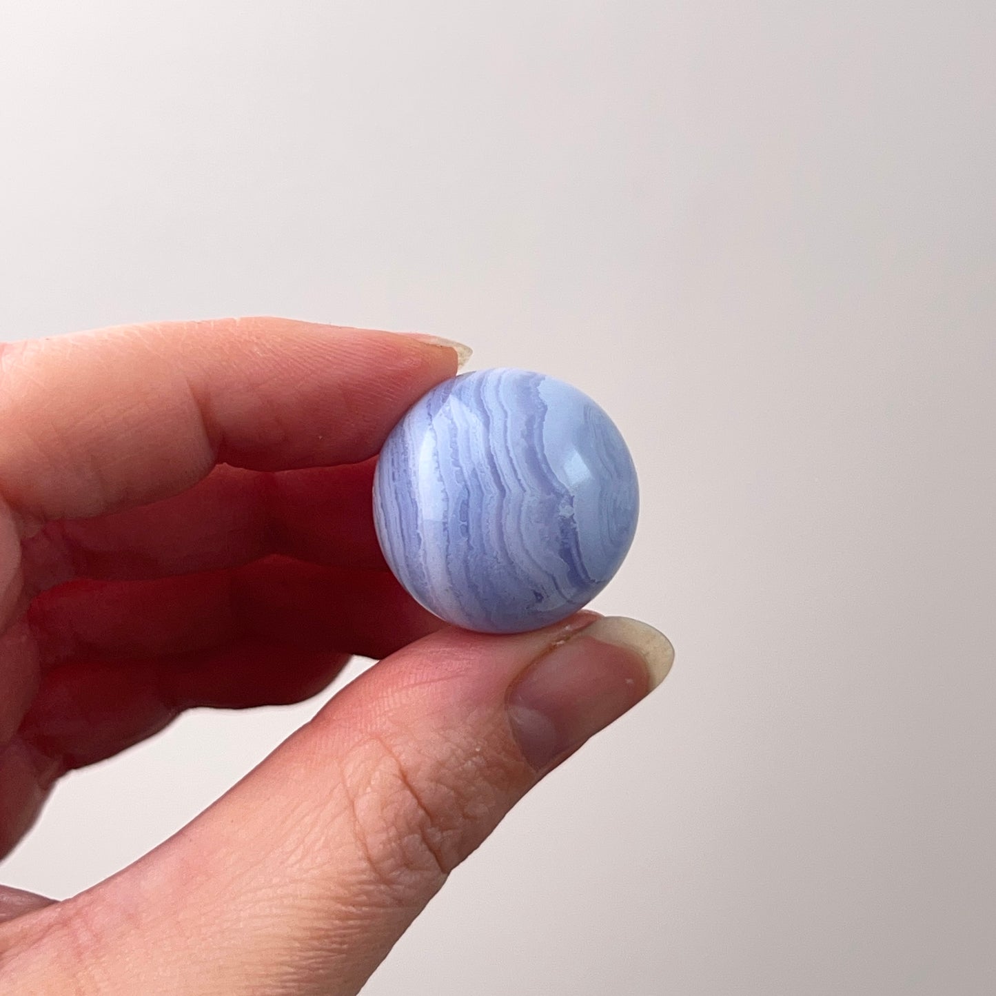 Blue Lace Agate Sphere | Lace Agate Crystal Sphere