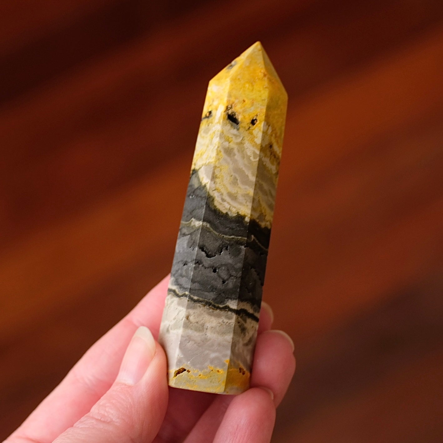 Bumblebee Jasper Point | Crystal Tower