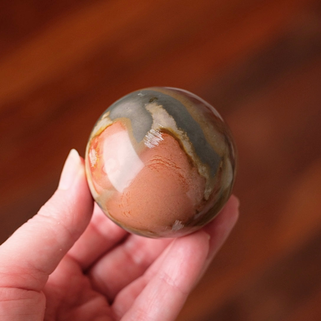 Polychrome Jasper Sphere | Jasper Crystal Sphere