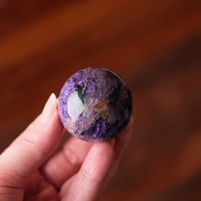 Purple Charoite Sphere | Charoite Crystal Sphere