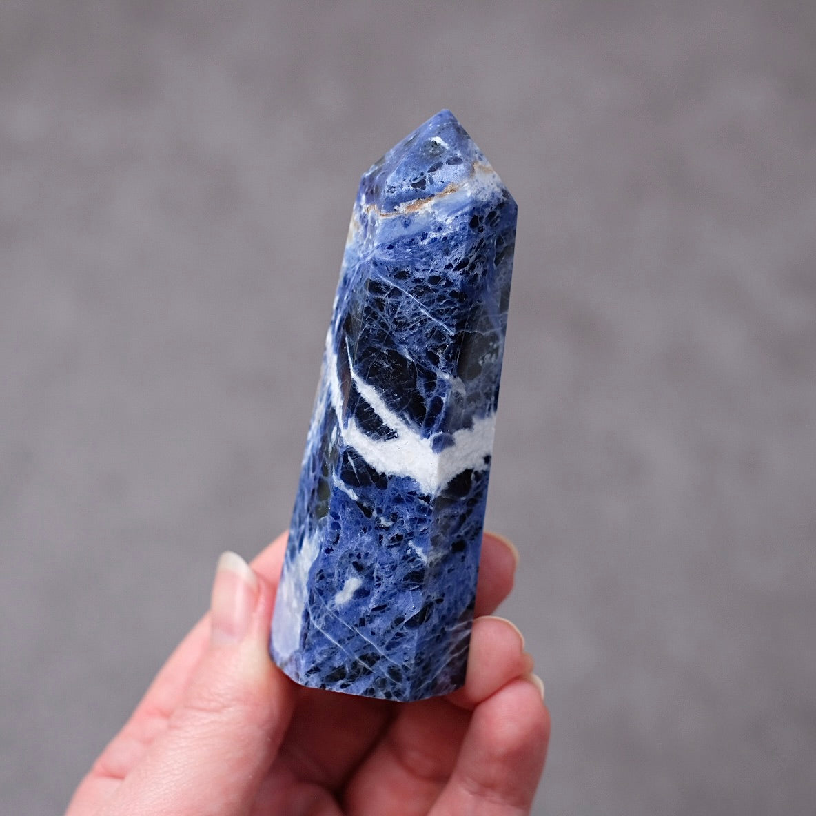Sodalite Point | Blue Sodalite Crystal Tower