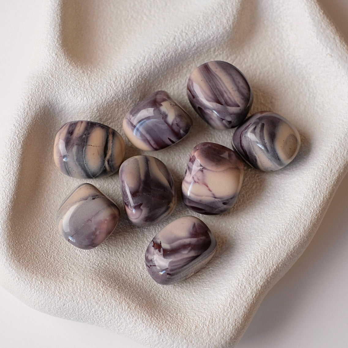 Porcelain Jasper Tumbles | Rare Jasper Tumbled Crystal