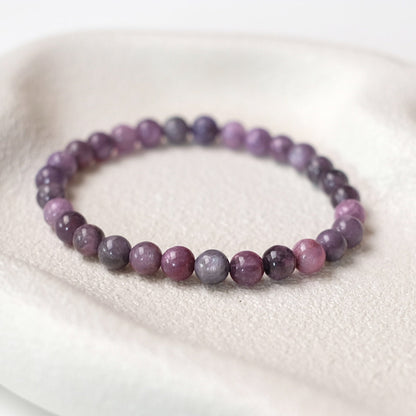 Natural Ruby Bracelet | Ruby Crystal Stretch Bracelet