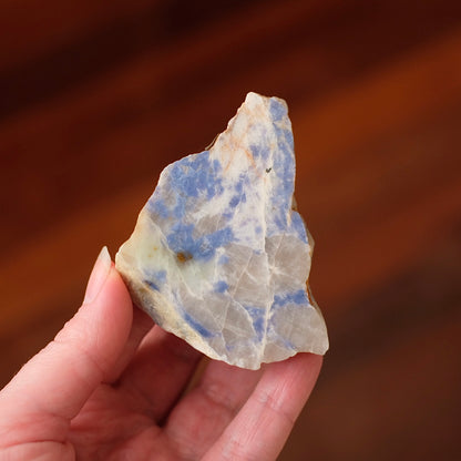 Rare Blue Lepidolite Slab | Polished Lepidolite Crystal Slice