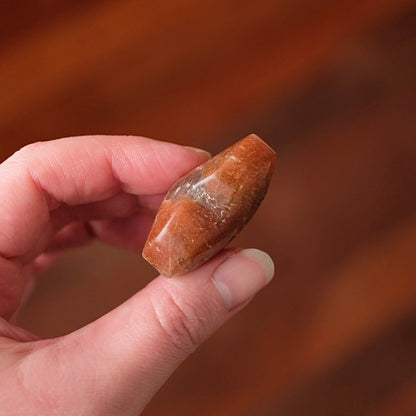 Glittery Sunstone Heart | Sunstone Crystal Heart