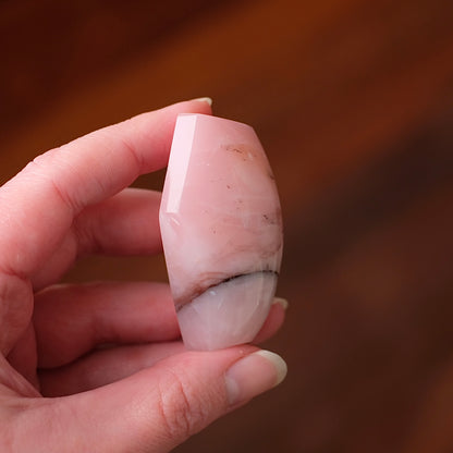 Rare Guava Quartz Freeform | Pink Quartz Crystal Freeform