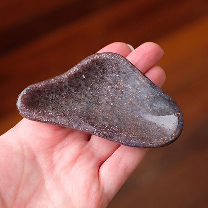 Bloodshot Iolite Bowl | Sunstone & Iolite Crystal Dish