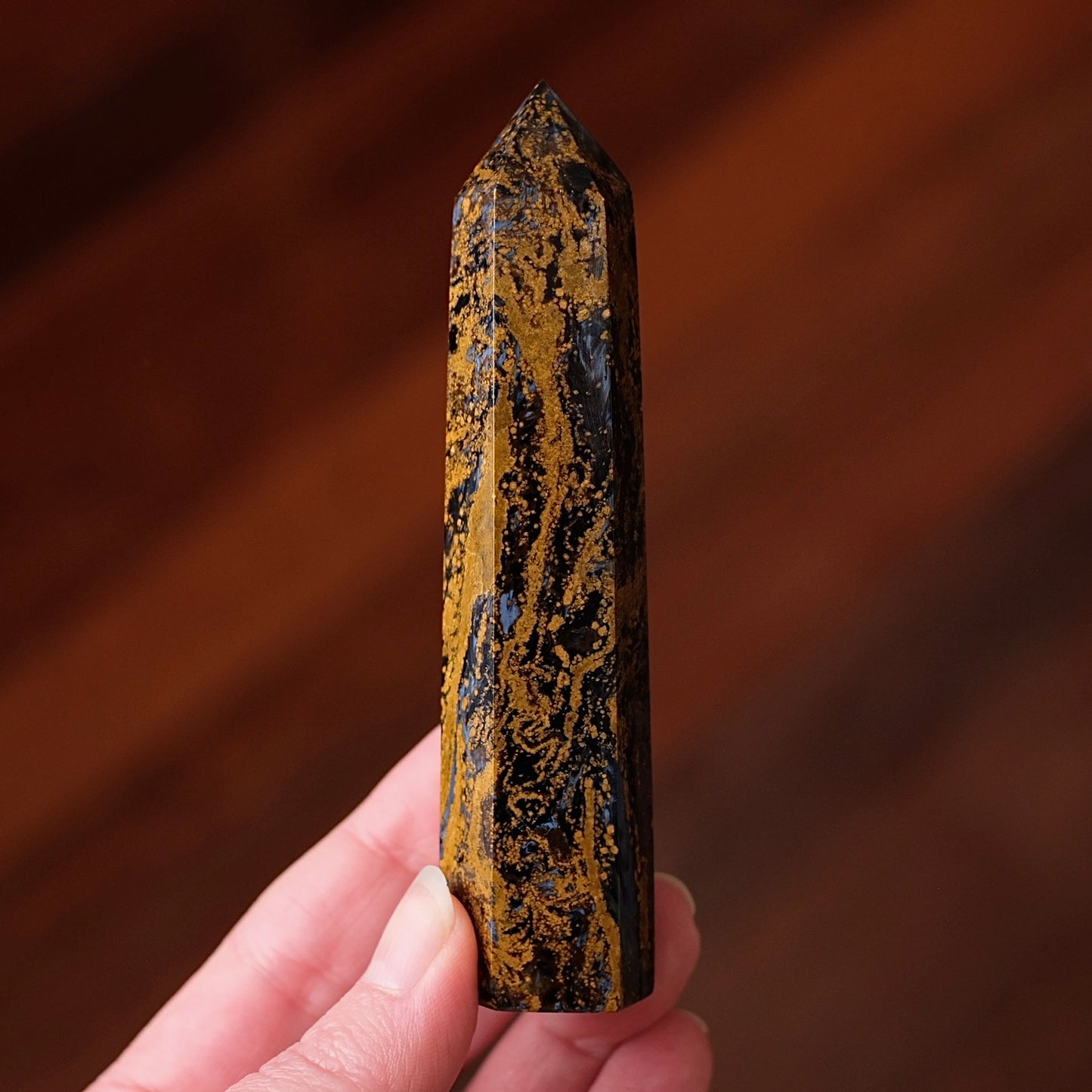 Rare Pietersite Point | Pietersite Crystal Tower