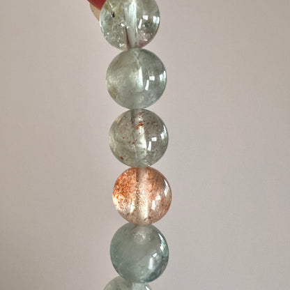 Rare Arusha Sunstone Bracelet | Beryl + Sunstone Crystal Bracelet