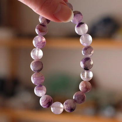 Charoite Bracelet | Charoite in Quartz Crystal Bracelet