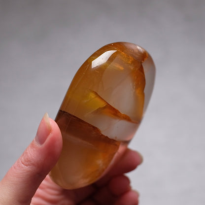 Girasol Golden Healer Quartz | Golden Healer Palm Stone