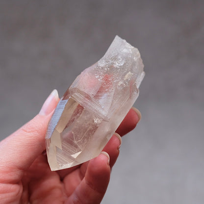 Smokey Lemurian Quartz Point | Lemurian Crystal Point With Keys
