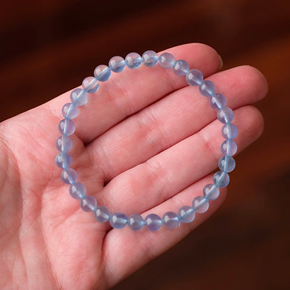 Aquamarine Bracelet | Blue Aquamarine Crystal Bracelet