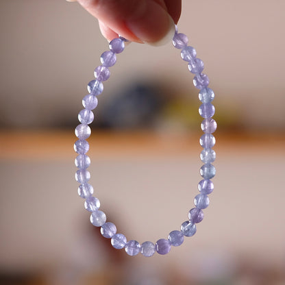 Tanzanite Bracelet | Genuine Tanzanite Crystal Stretch Bracelet