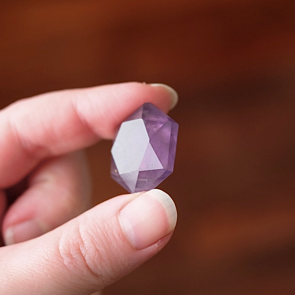 Amethyst Hexagon | Crystal Jewel | Star of David